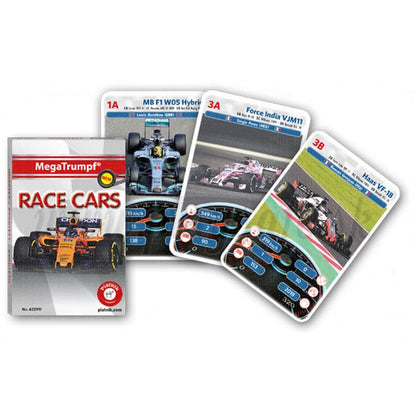 Race cars - cărți cvartet