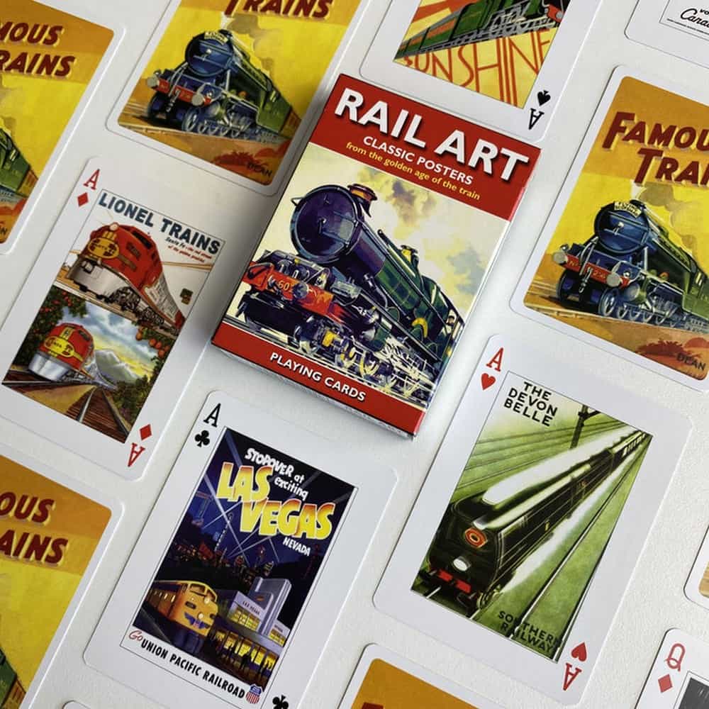 Pachet de cărți Rail Art