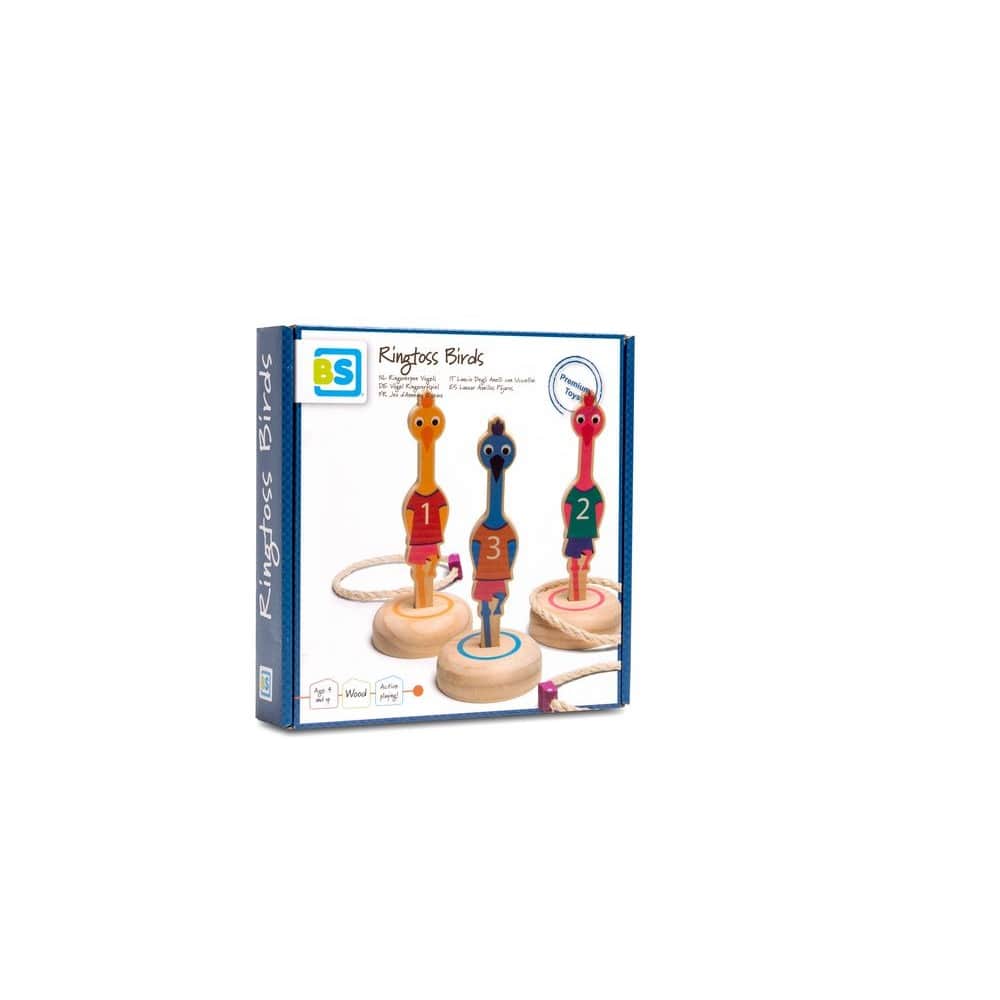 Joc de aruncat inele cu păsări, Ringtoss Birds, BS Toys