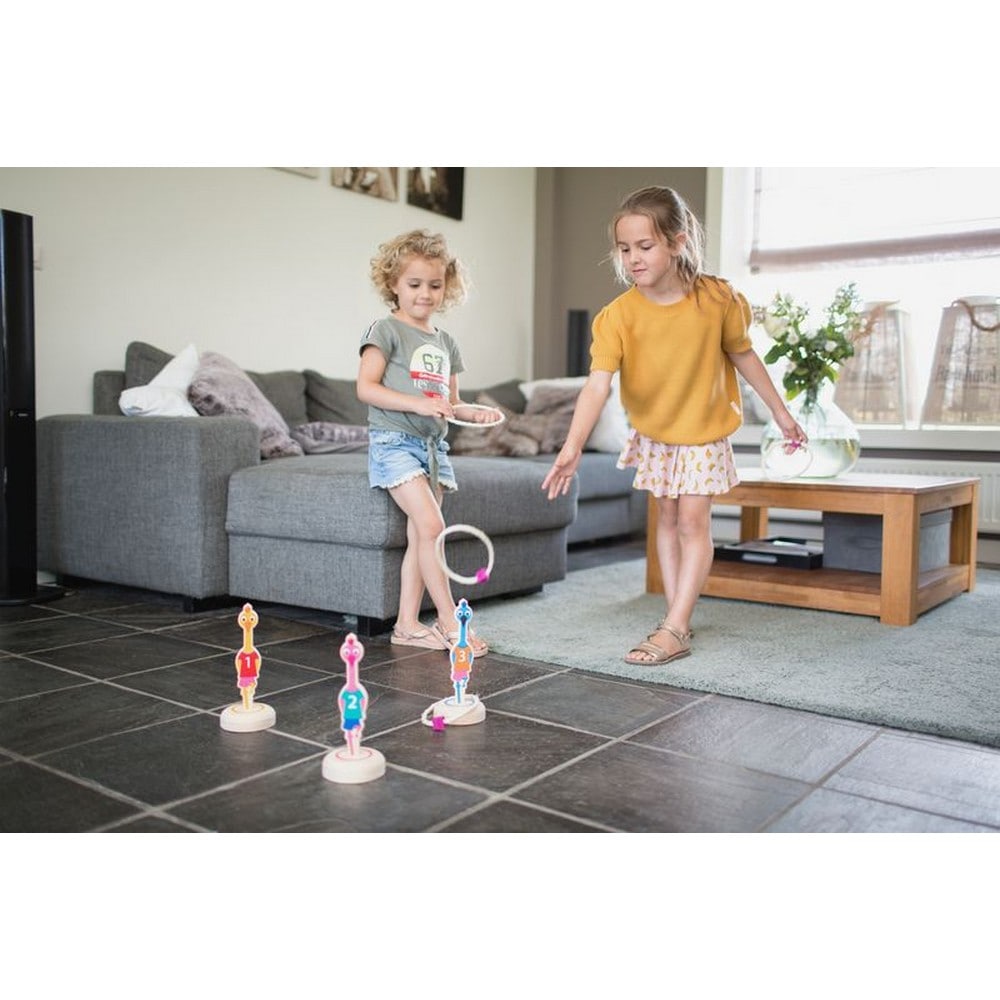 Joc de aruncat inele cu păsări, Ringtoss Birds, BS Toys