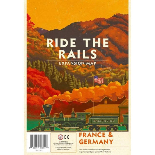 Ride the Rails: France and Germany-Capstone Games-1-Jocozaur
