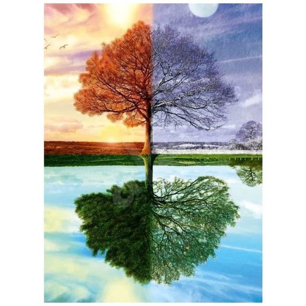 Puzzle The Season Tree 500 darabos - Játszma.ro - A maradandó élmények boltja