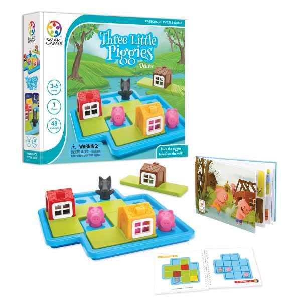 Three Little Piggies Deluxe-Smart Games-1-Jocozaur