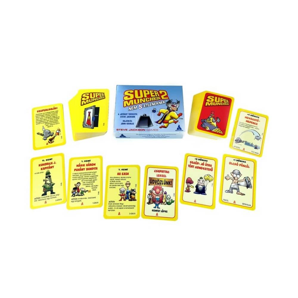 Super Munchkin 2 Nem S-etlenek extensie în limba maghiară