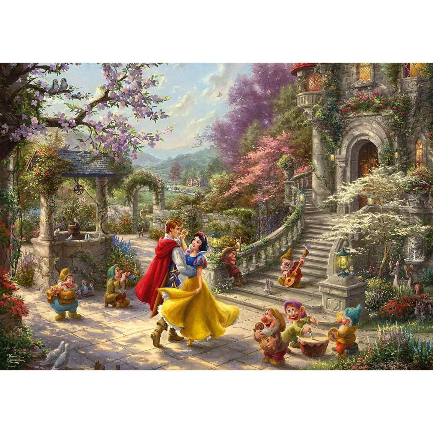 Puzzle 1000 Disney, Snow White Dancing in the Sunlight - Jocozaur.ro - Omul potrivit la jocul potrivit