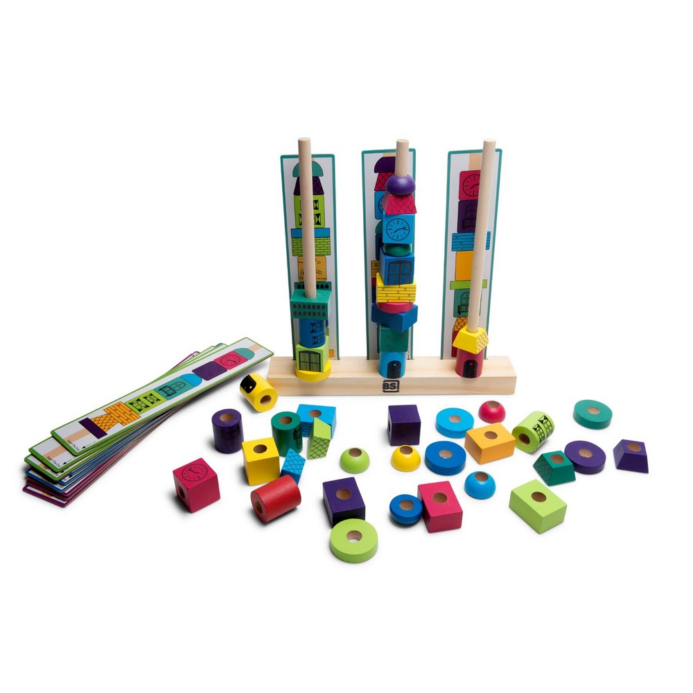 Turn din mărgele de lemn - BS Toys GA370