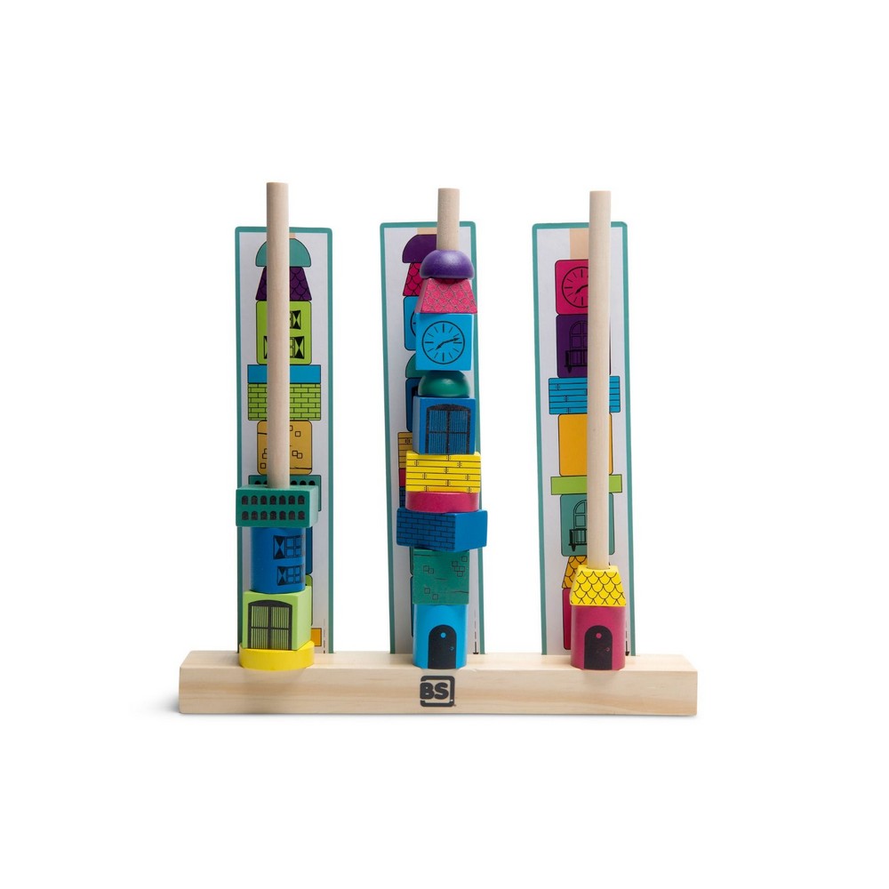 Turn din mărgele de lemn - BS Toys GA370