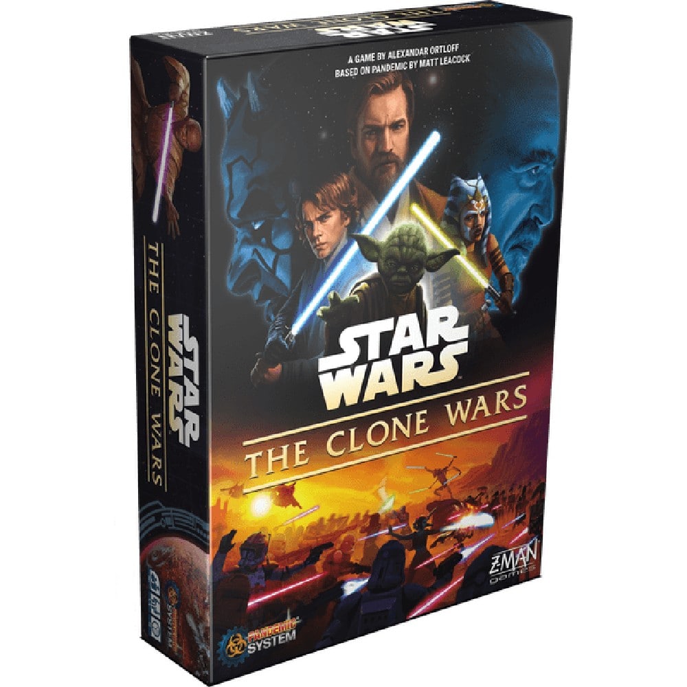 Star Wars: The Clone Wars joc de societate în limba engleză