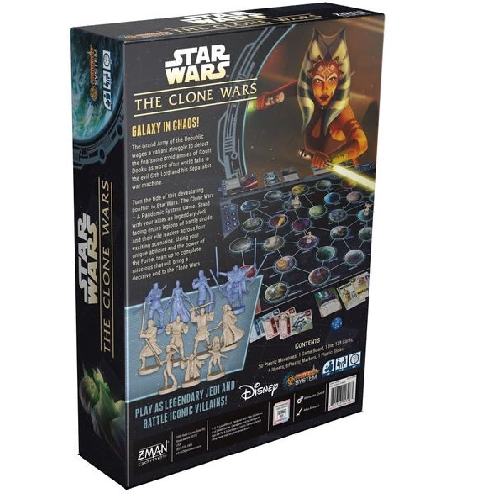 Star Wars: The Clone Wars joc de societate în limba engleză