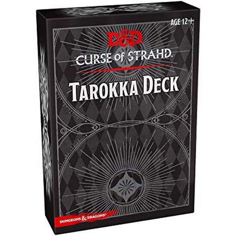 D&D Curse of Strahd: Tarokka Deck (54 Cards) joc de societate în limba engleză