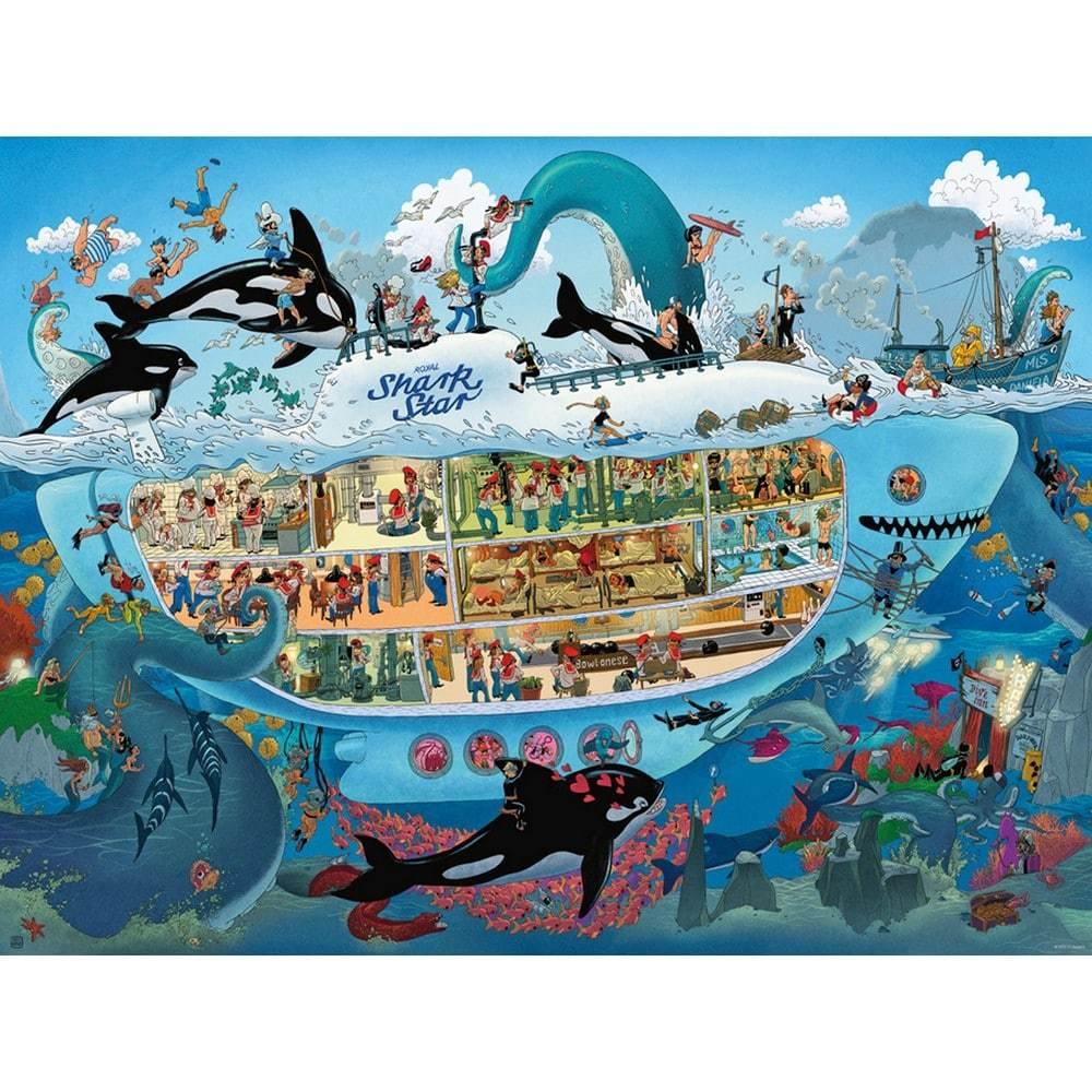 Puzzle 1500 piese Submarine Fun Heye - Jocozaur.ro - Omul potrivit la jocul potrivit