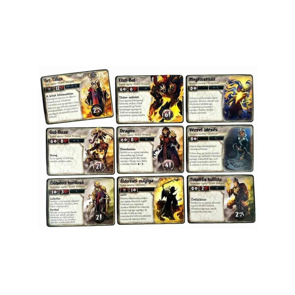 Summoner Wars joc de societate în limba maghiară