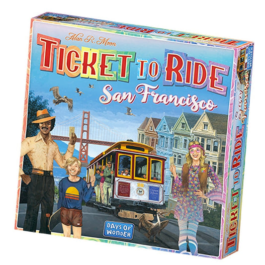 Ticket to Ride: San Francisco joc de societate în limba engleză