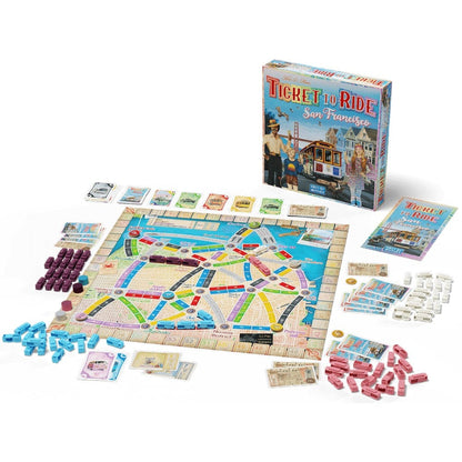 Ticket to Ride: San Francisco joc de societate în limba engleză