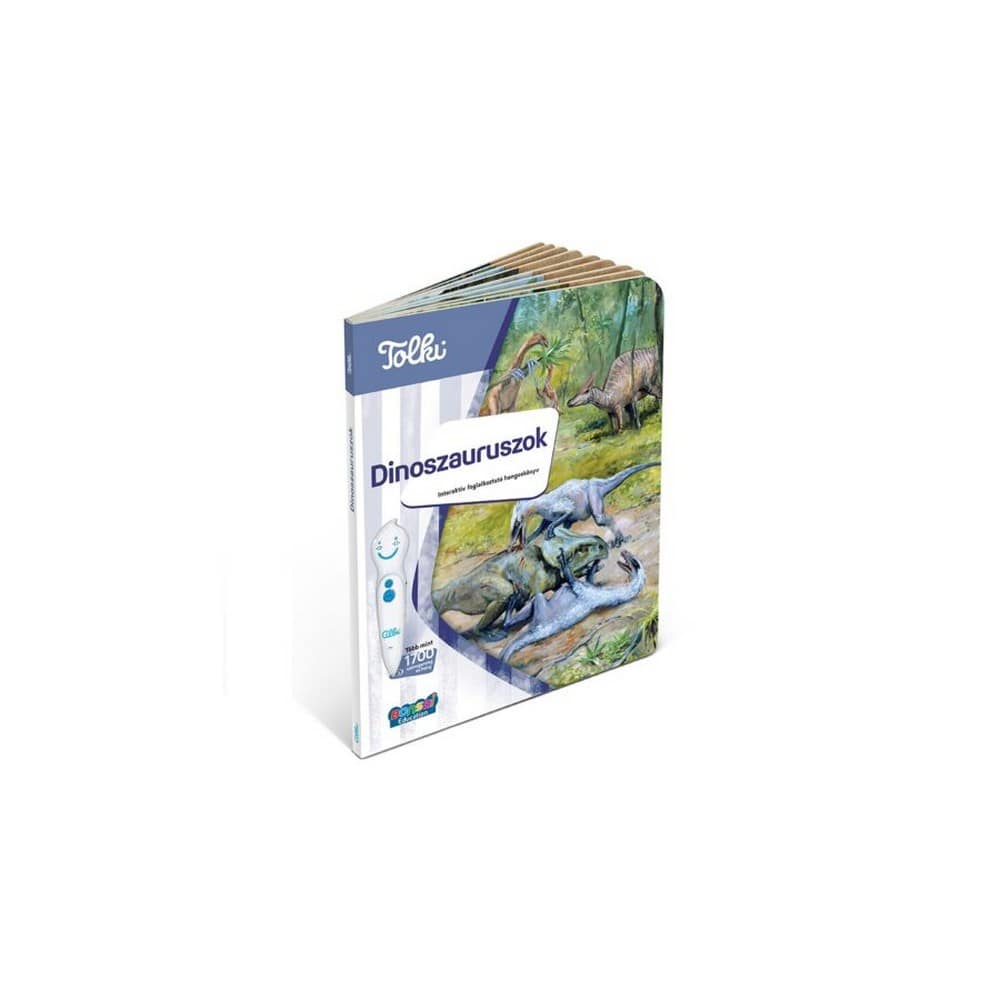 Tolki interaktív könyv - Dinoszauruszok carte interactivă în limba maghiară