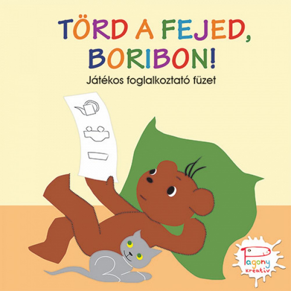 Törd a fejed, Boribon! - Játékos foglalkoztató füzet carte în limba maghiară