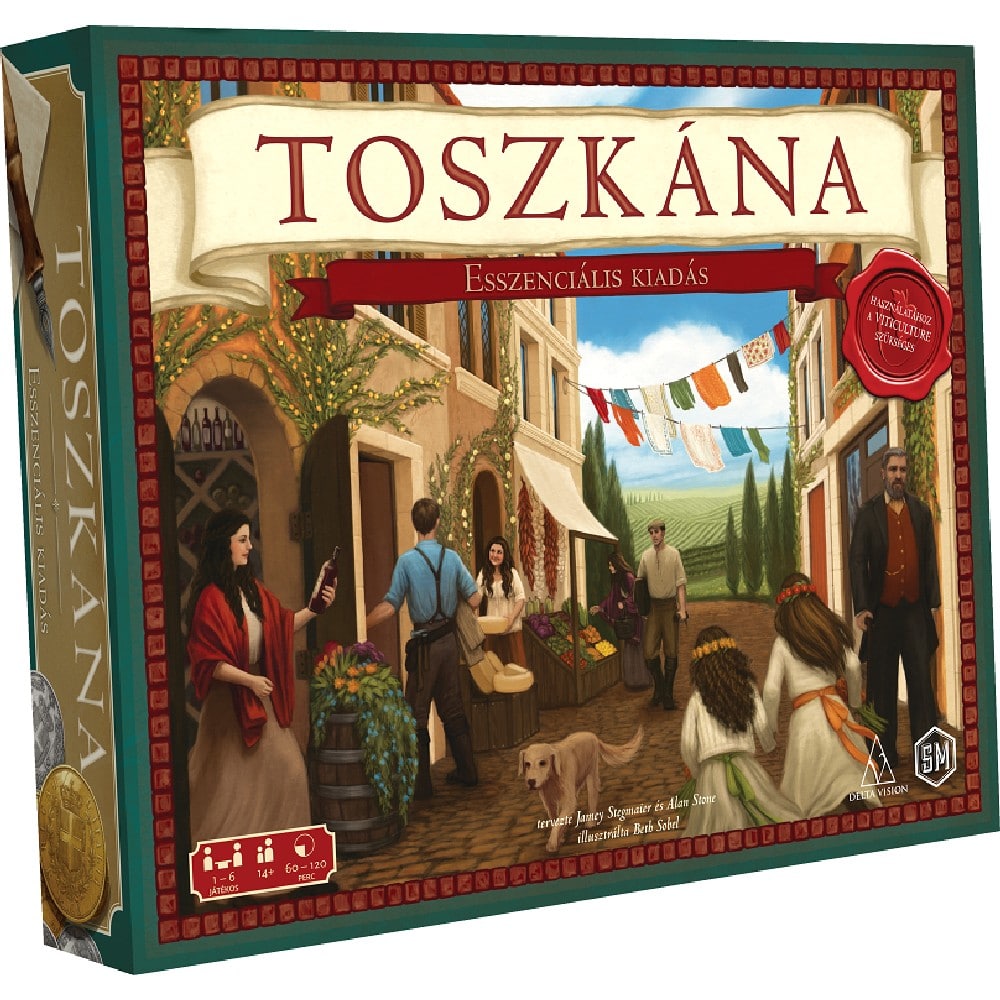 Viticulture: Toszkána Esszenciális kiadás extensie în limba maghiară