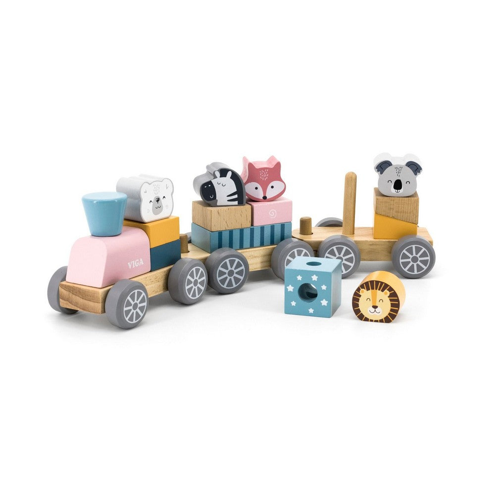 Viga PolarB - Tren modular din lemn