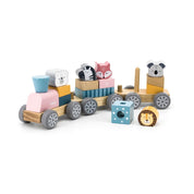 Viga PolarB - Tren modular din lemn
