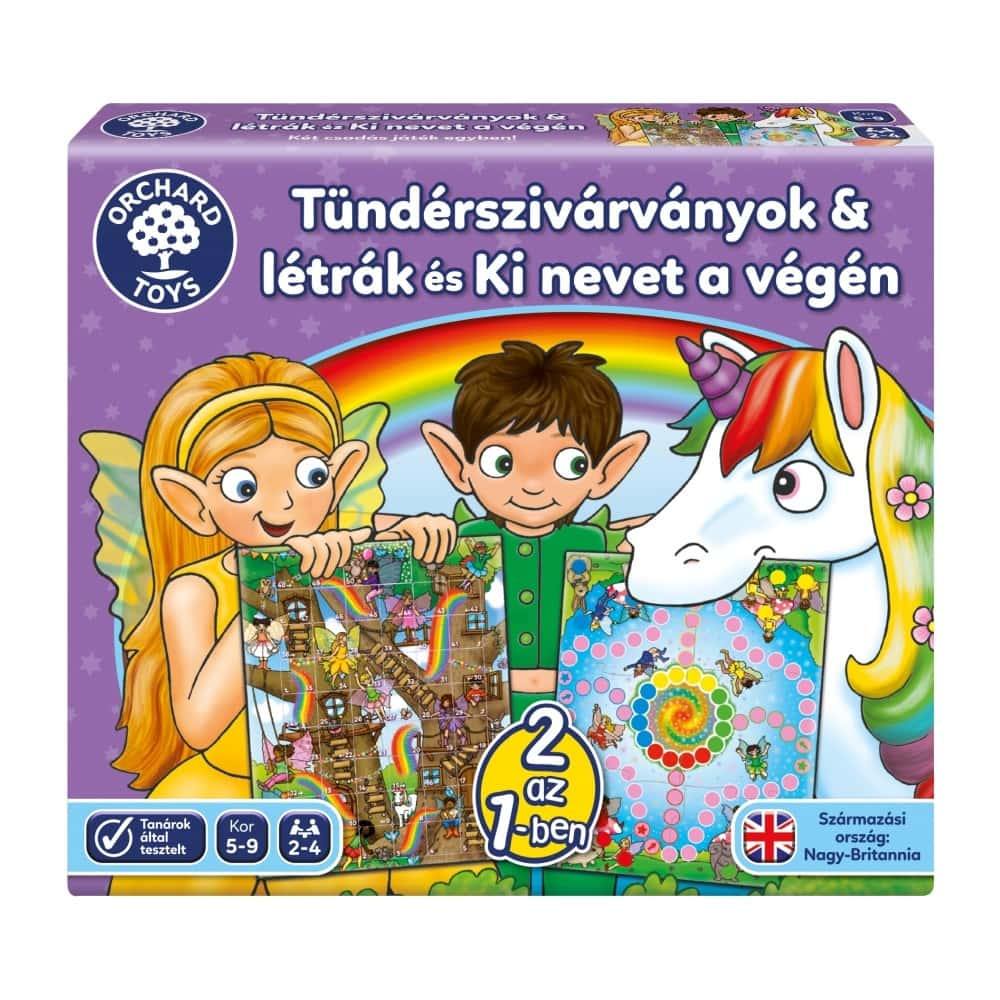 Tündérszivárványok & Létrák és Ki nevet a végén-Orchard Toys-1-Játszma.ro - A maradandó élmények boltja