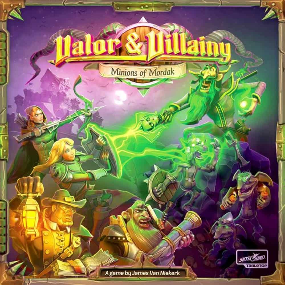 Valor & Villainy: Minions of Mordak - Joc de societate în limba engleză