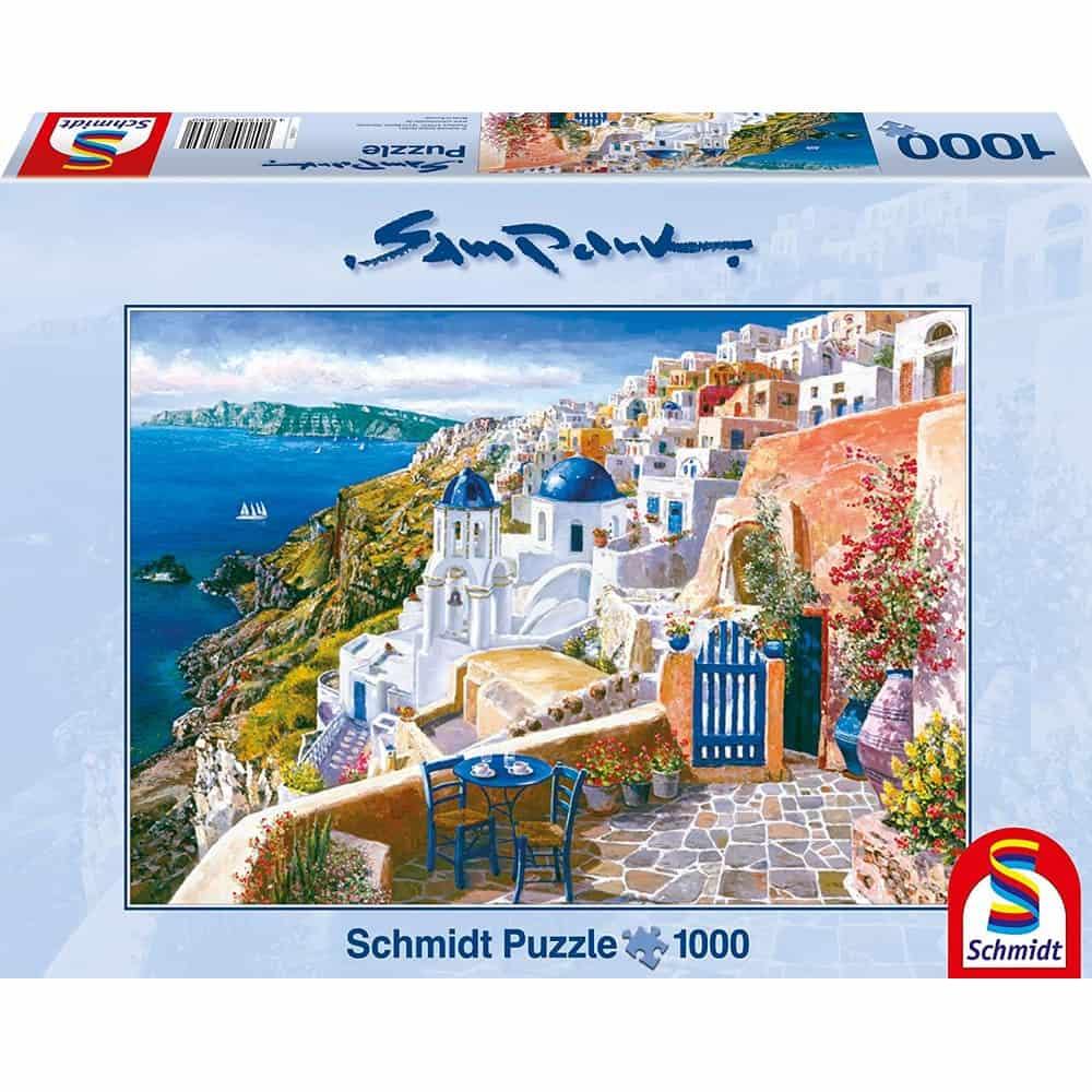 Puzzle View from Santorini 1000 darabos - Játszma.ro - A maradandó élmények boltja