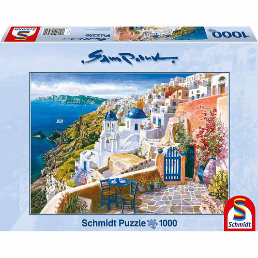 Puzzle 1000 piese View from Santorini