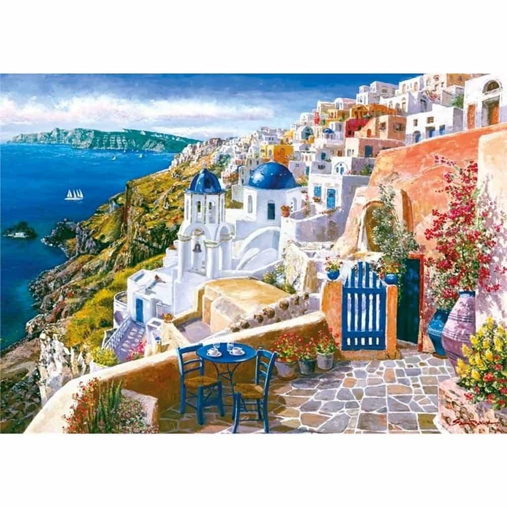 Puzzle View from Santorini 1000 darabos - Játszma.ro - A maradandó élmények boltja