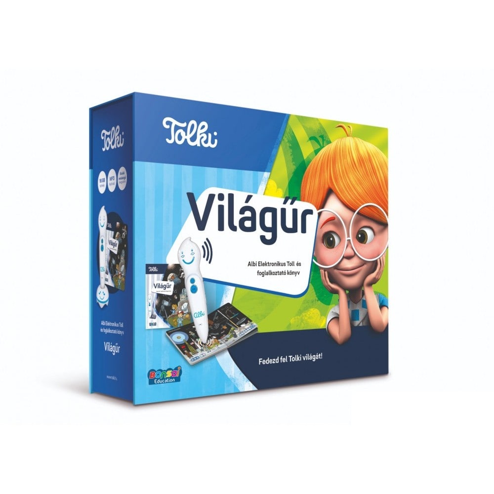 Tolki - Világűr szett (könyv +toll) Bontott de használatlan care interactivă în limba maghiară