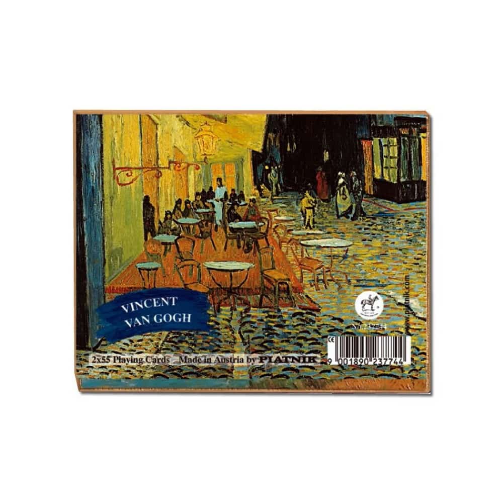 Set de cărți 2x55 - Vincent Van Gogh Cafe Terrace at Night