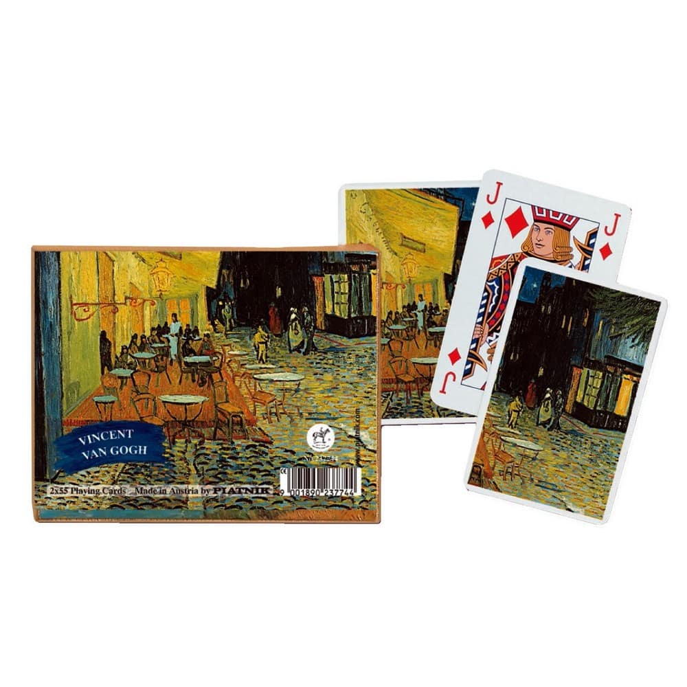 Set de cărți 2x55 - Vincent Van Gogh Cafe Terrace at Night